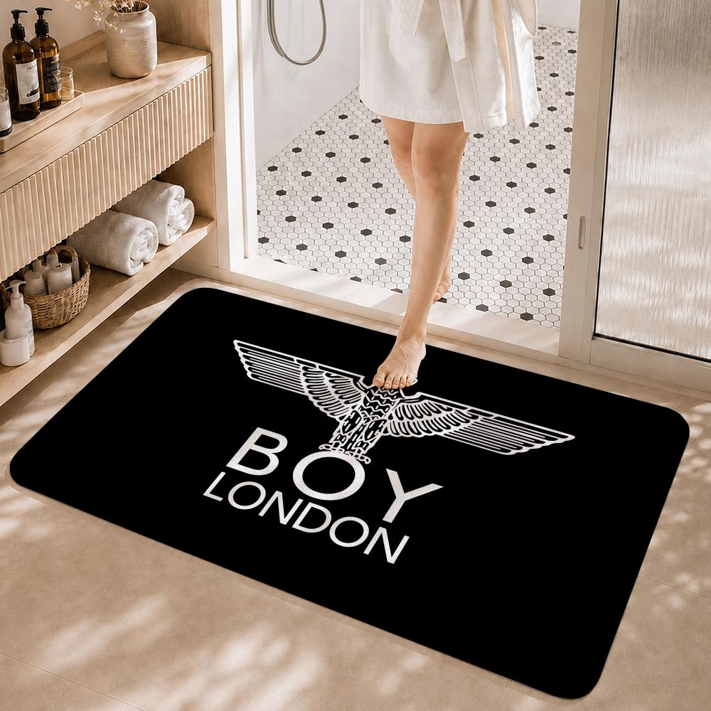 Streetwear Brands London - ストリートウェアブランド B-BOY LONDONS フロアマット 滑り止め吸収性フロアマット 装飾ラグ