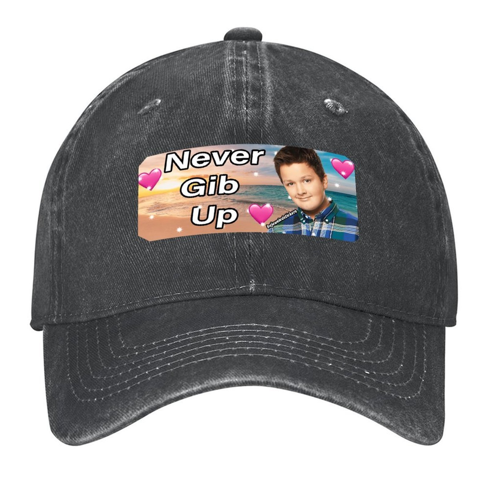 Streetwear Brand Golf - Never gib up バンパーステッカー ベースボールキャップ 高級帽子