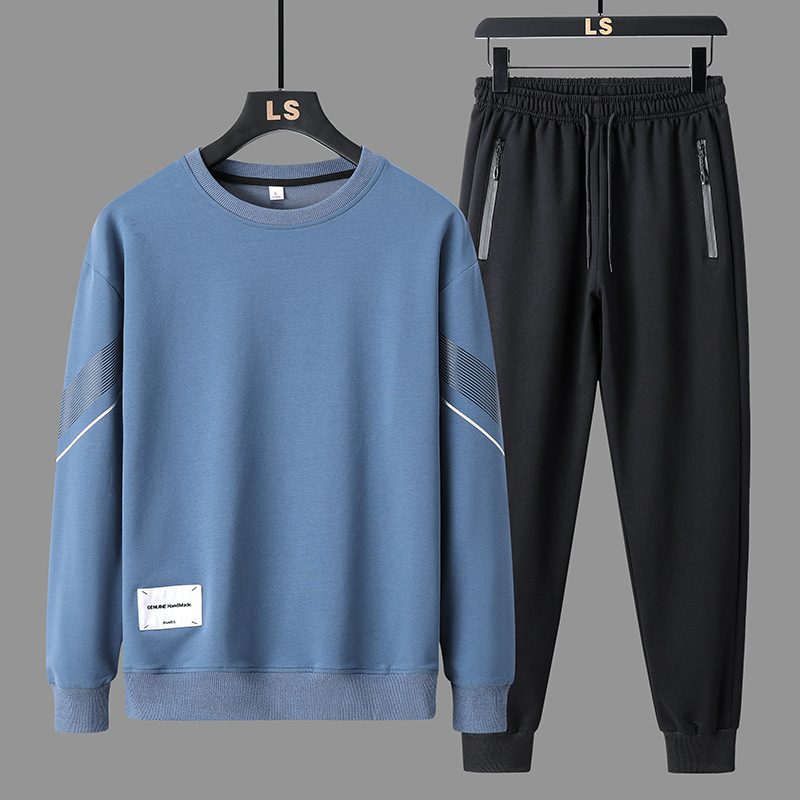 メンズカジュアル 2 ピーススポーツウェアセットストリートフ - Streetwear Zipper のレビューと価格