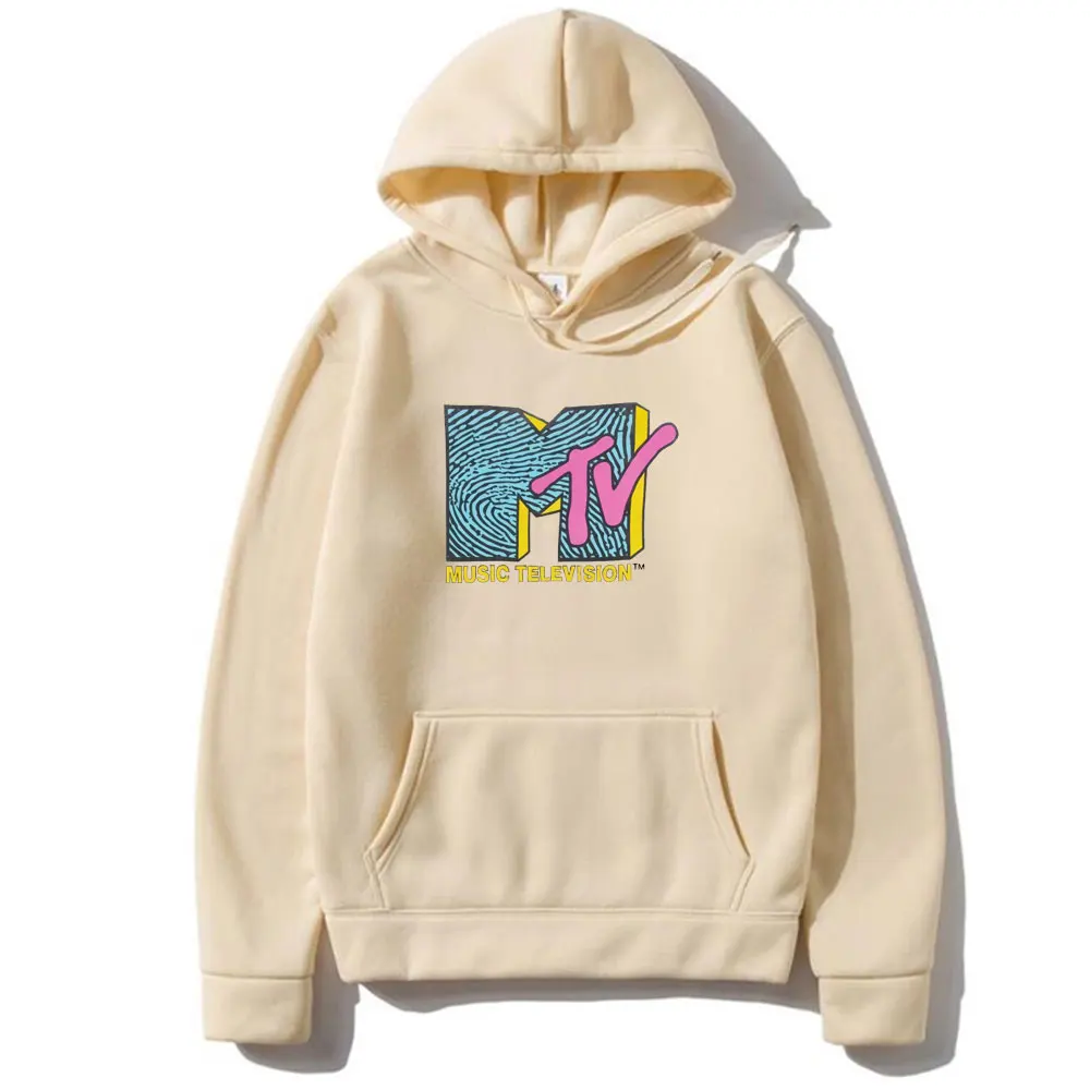 春と秋のメンズパーカー Mtv Music TV プリントプ - Bape Inspired Hoodie のレビューと価格