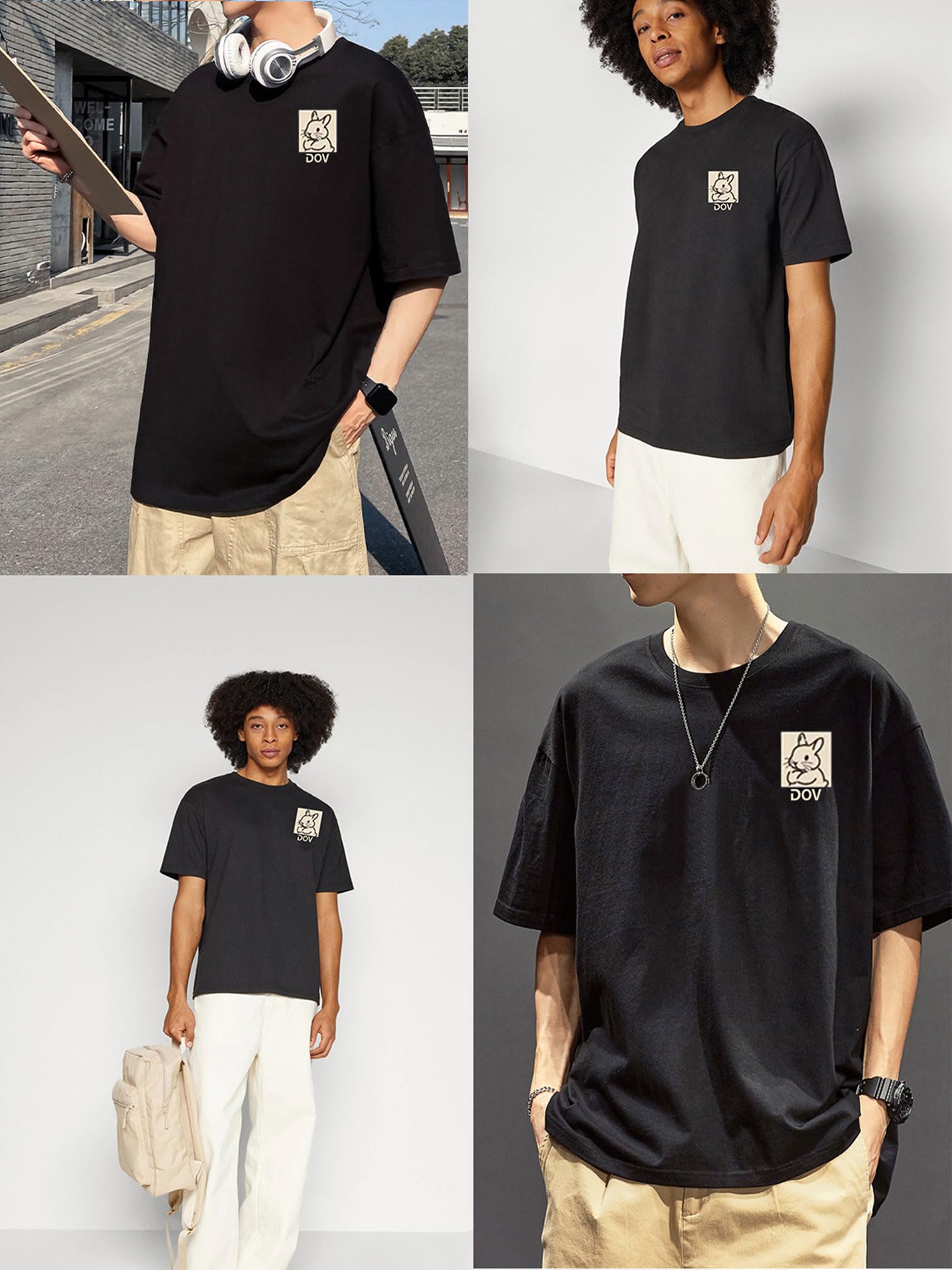 ユニークなデザインの夏の綿 Tシャツヒップホップストリートユ - Urban Streetwear Brand のレビューと価格