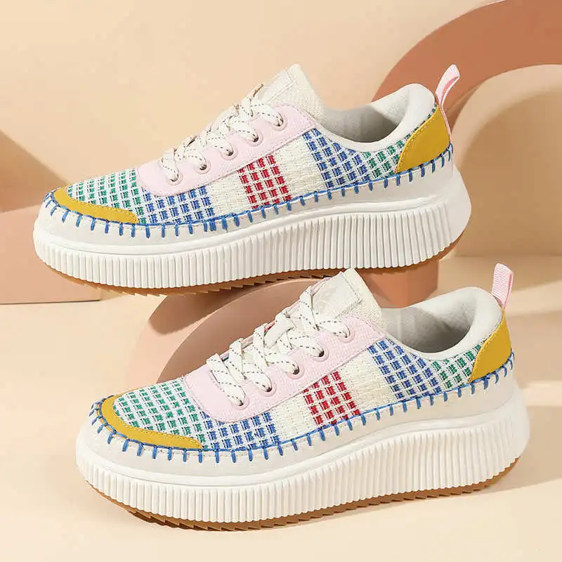 女性用スニーカー,高級ブランド,有名ブランド,秋 - Streetwear Brand Famous のレビューと価格