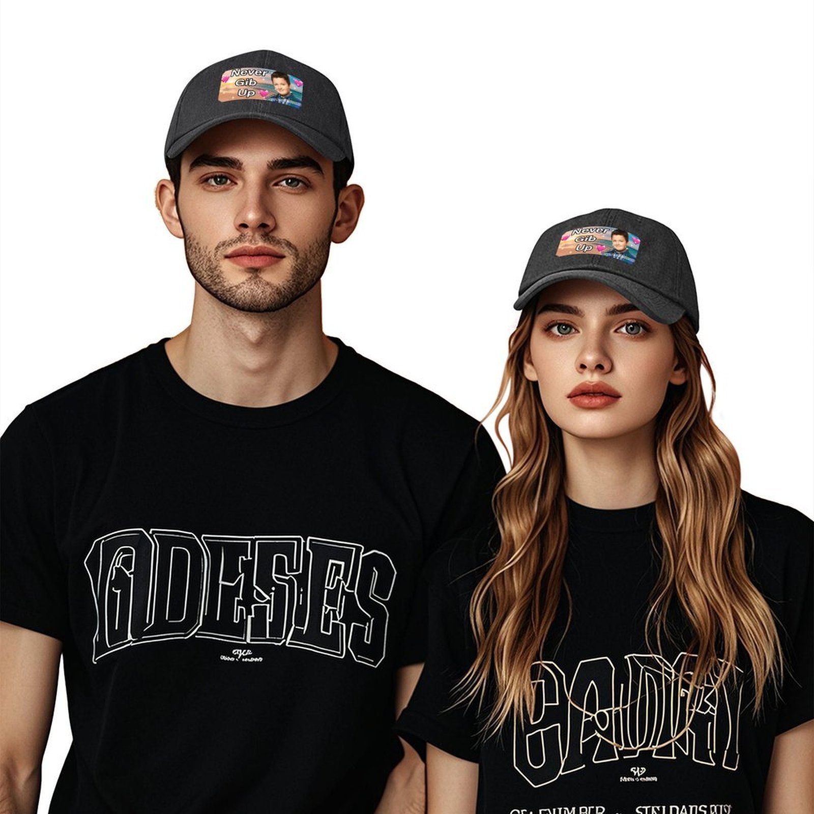 Never gib up バンパーステッカー ベースボールキ - Streetwear Brand Golf のレビューと価格