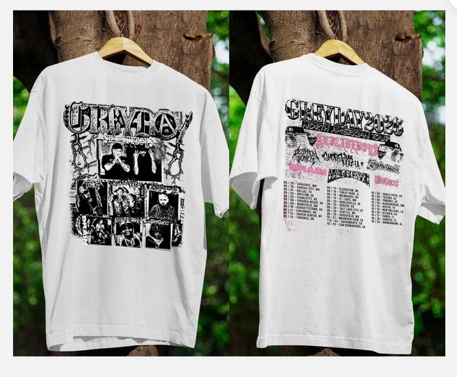 ダークヒップホップコンサートツアー2026 Tシャツ ロック - Urban Streetwear Brand のレビューと価格